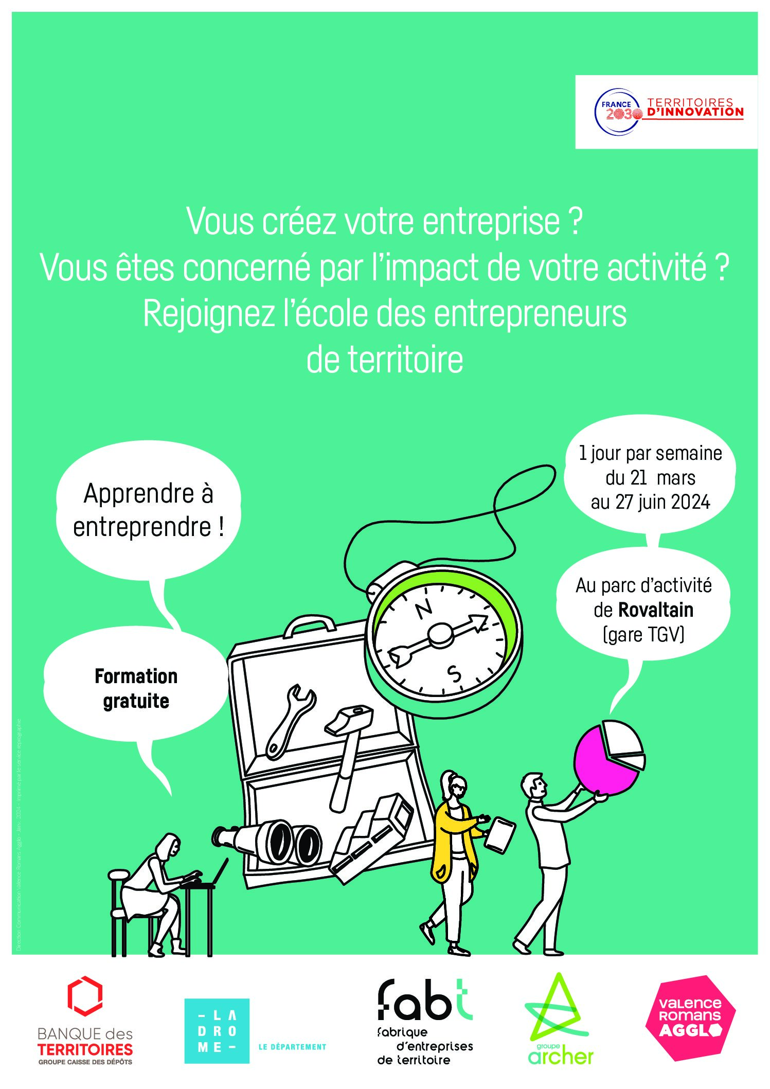 La fab.t et Arcoop lancent une nouvelle session de L’École des entrepreneurs de territoire !